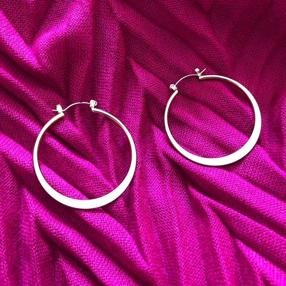 Hoop earrings